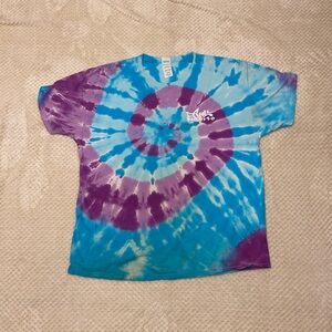 Tie Dye T-Shirt (D*nk Burrito) North Carolina DAMAGED